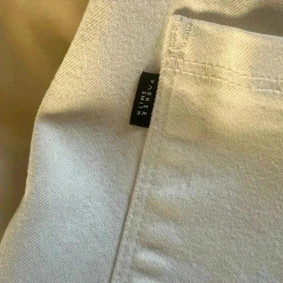 Parker Smith White Jeans with navy/orange trim. 28 skinny perfect condition. - Picture 9 of 15